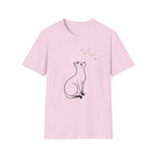 Cat Moon Stars Graphic Tee