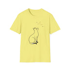 Cat Moon Stars Graphic Tee