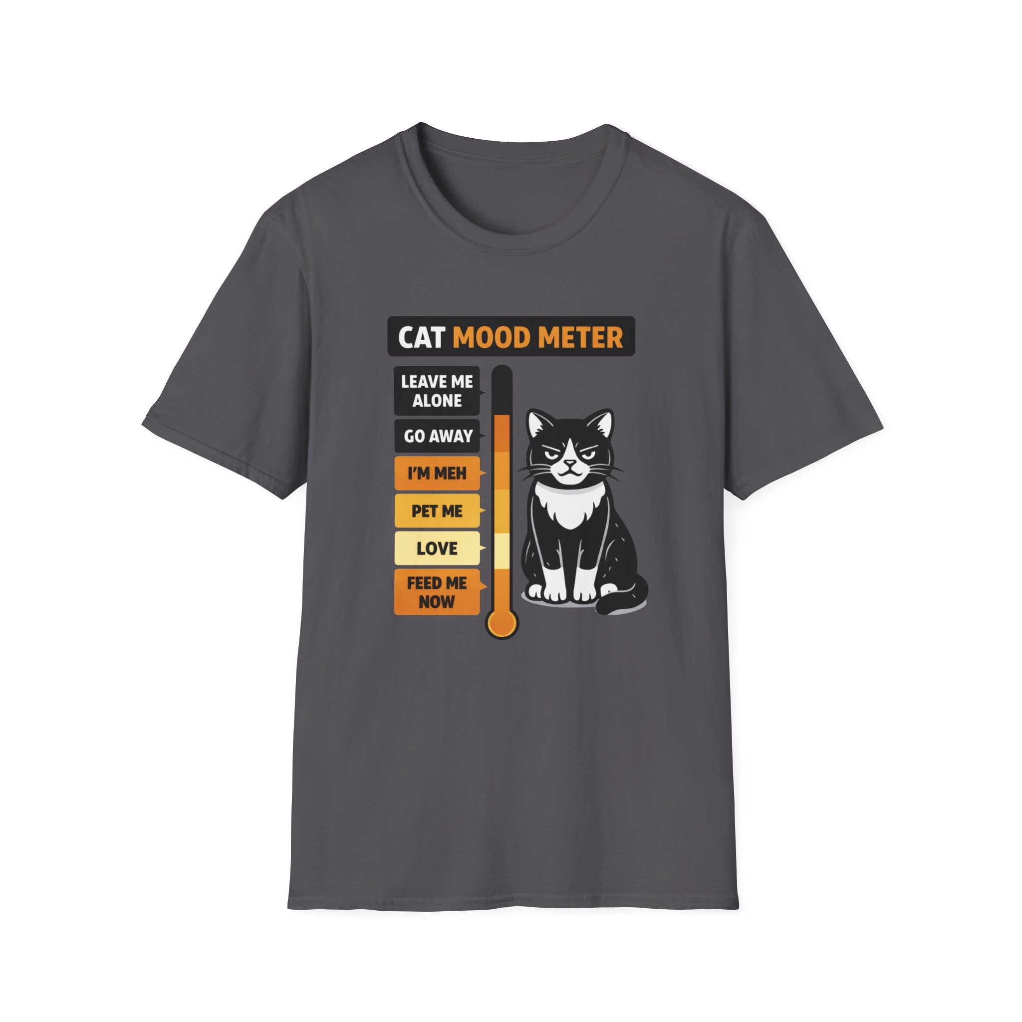 Cat Mood Meter Graphic Tee