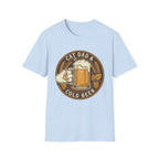 Cat Dad and Cold Beer Graphic Tee