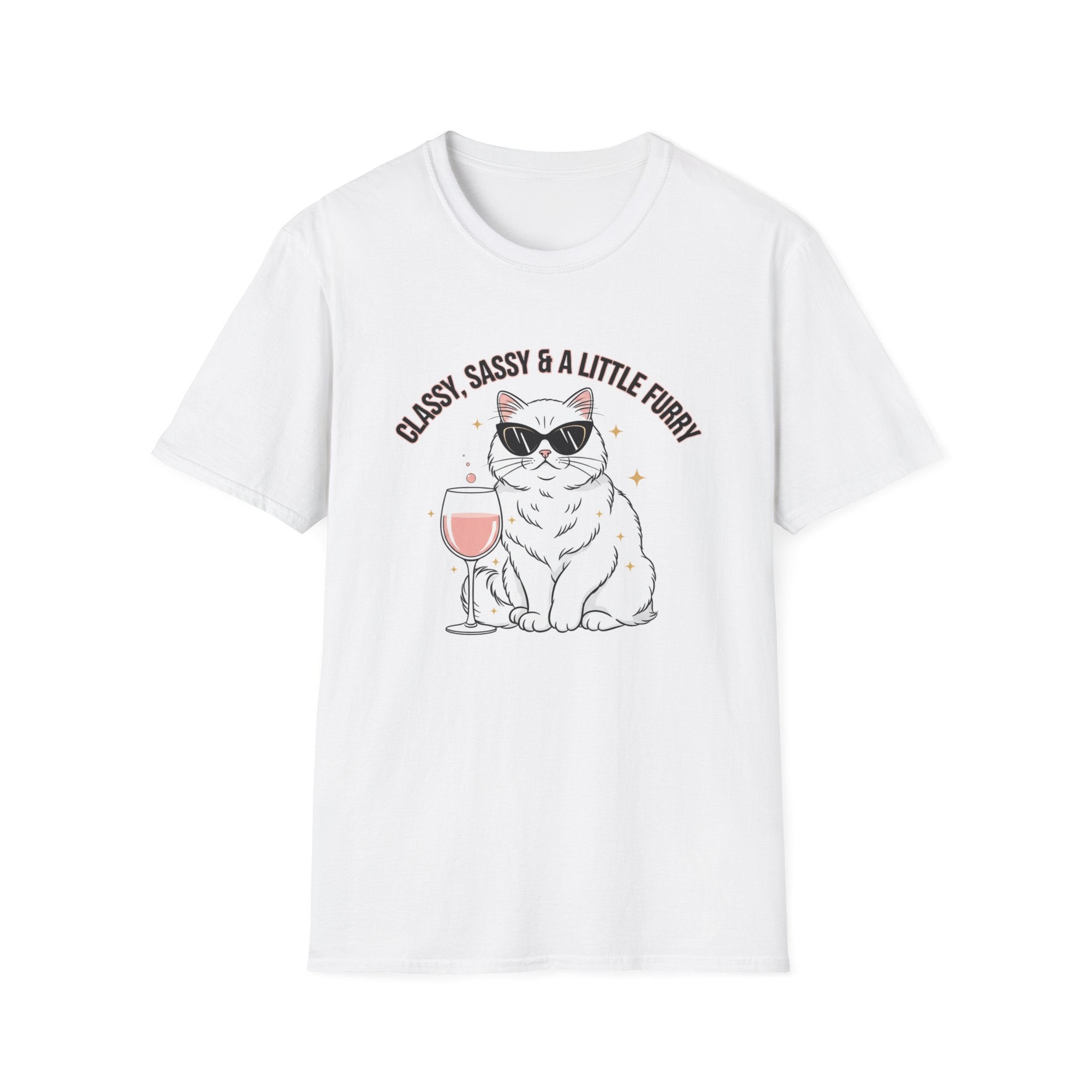 Classy Sassy Furry Graphic Tee