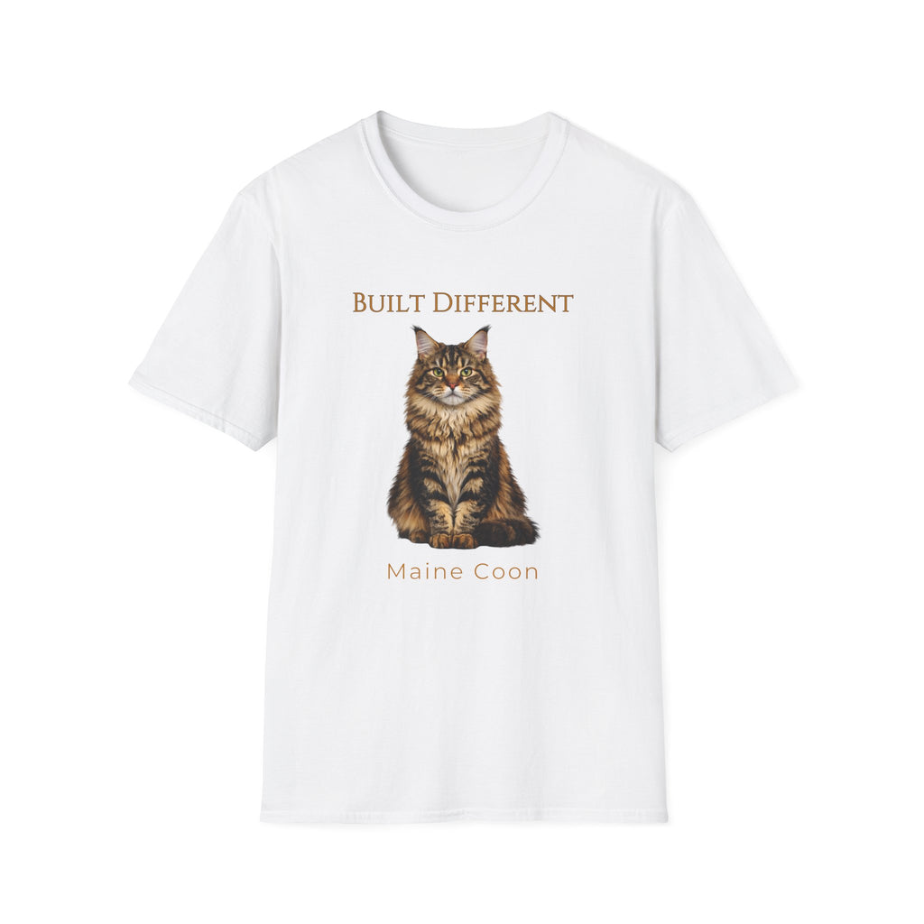 Built Different Maine Coon Graphic Tee