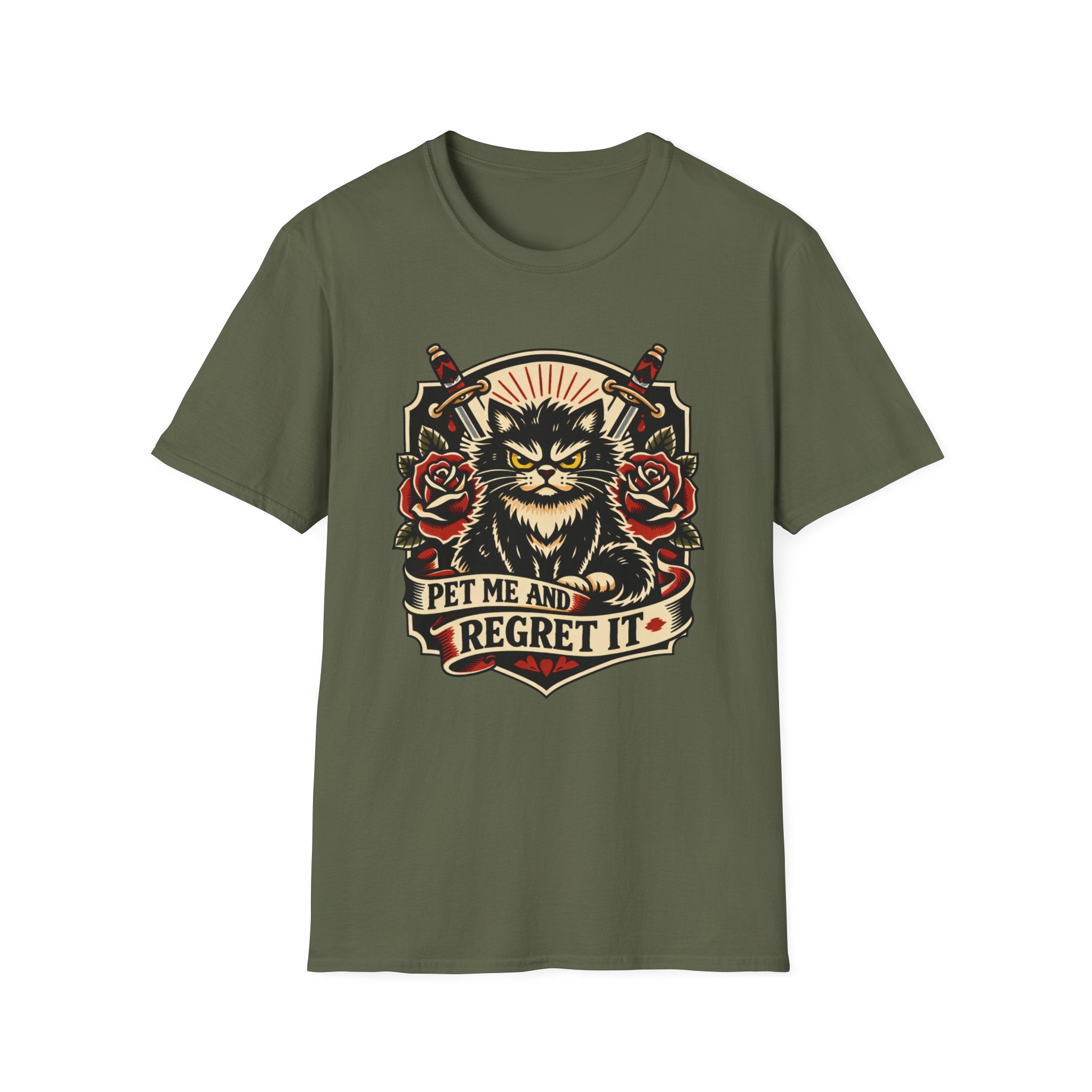 Pet Me And Regret It Graphic Tee
