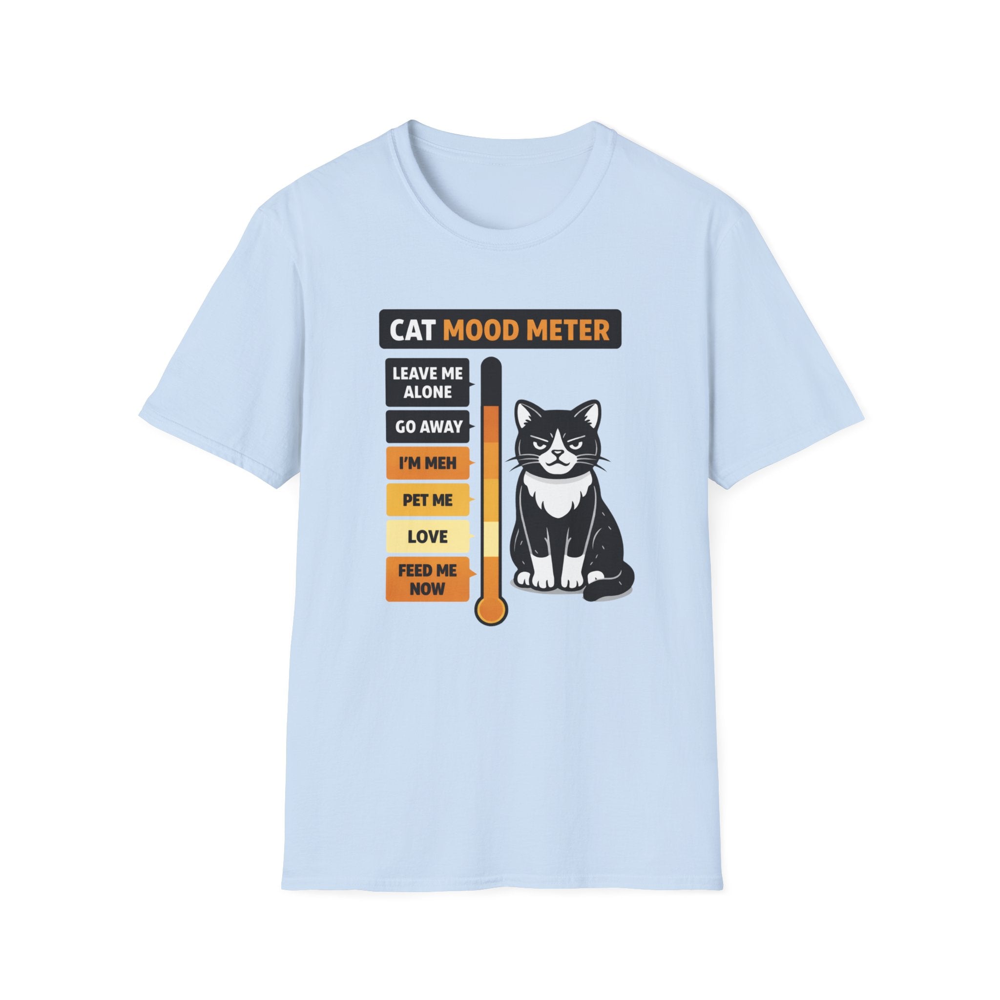 Cat Mood Meter Graphic Tee