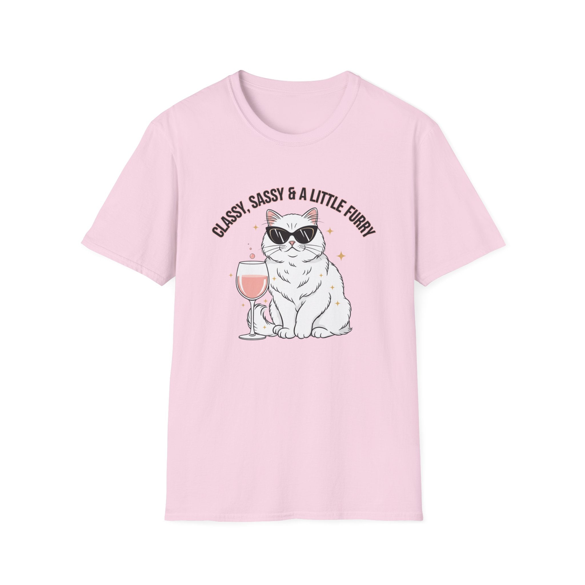 Classy Sassy Furry Graphic Tee