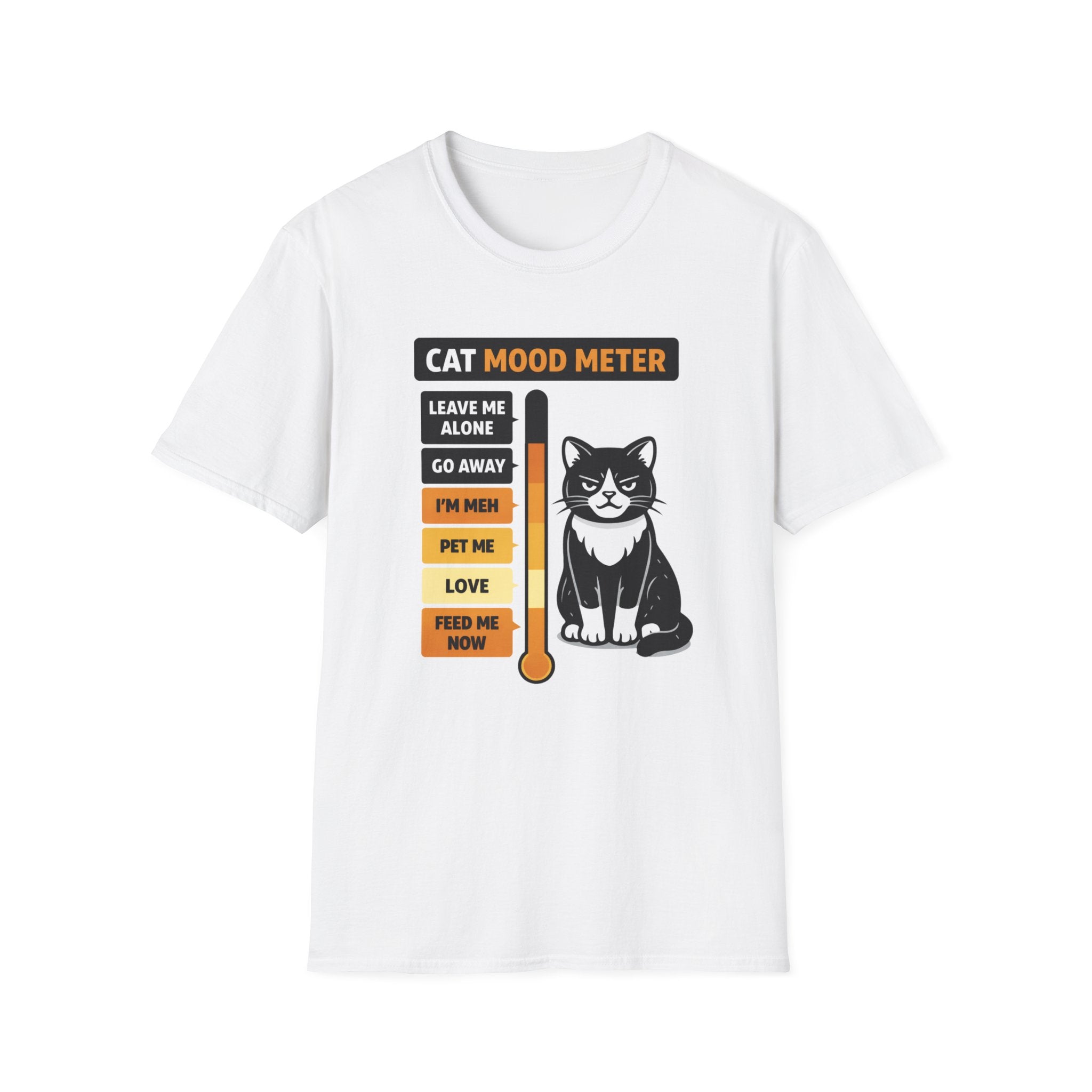Cat Mood Meter Graphic Tee