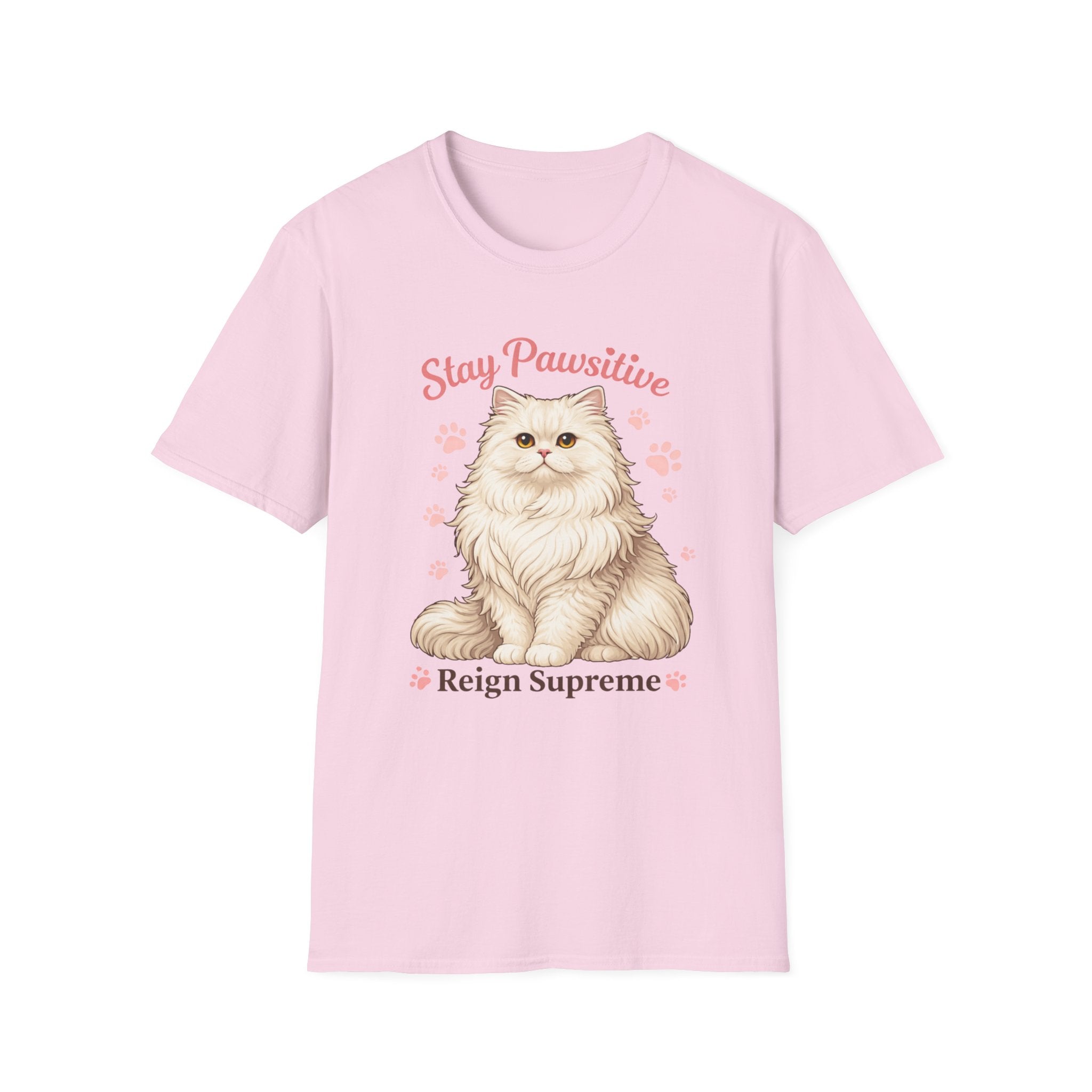 Stay Pawsitive Reign Supreme Graphic Tee