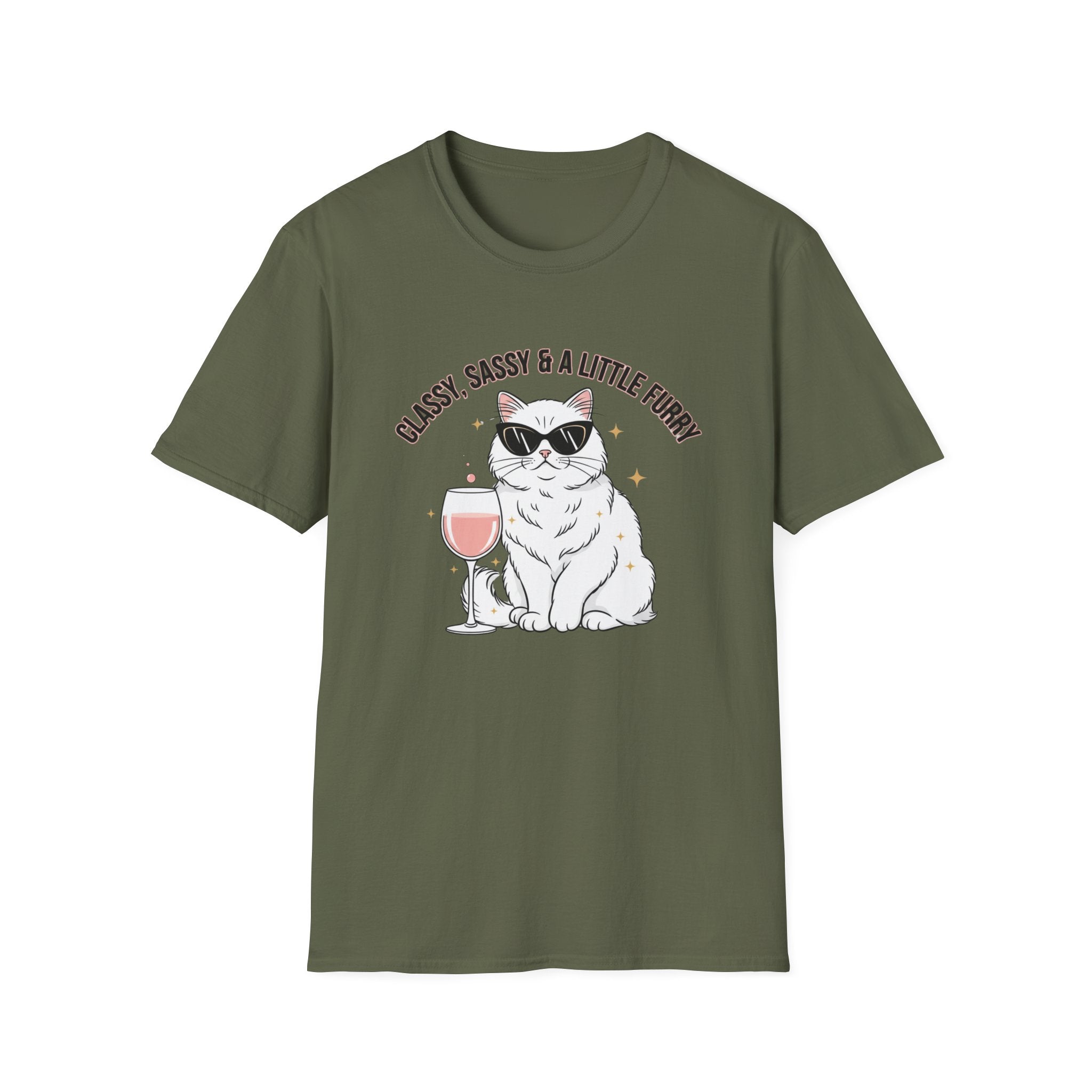 Classy Sassy Furry Graphic Tee