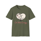 Cat Mom Energy Graphic Tee