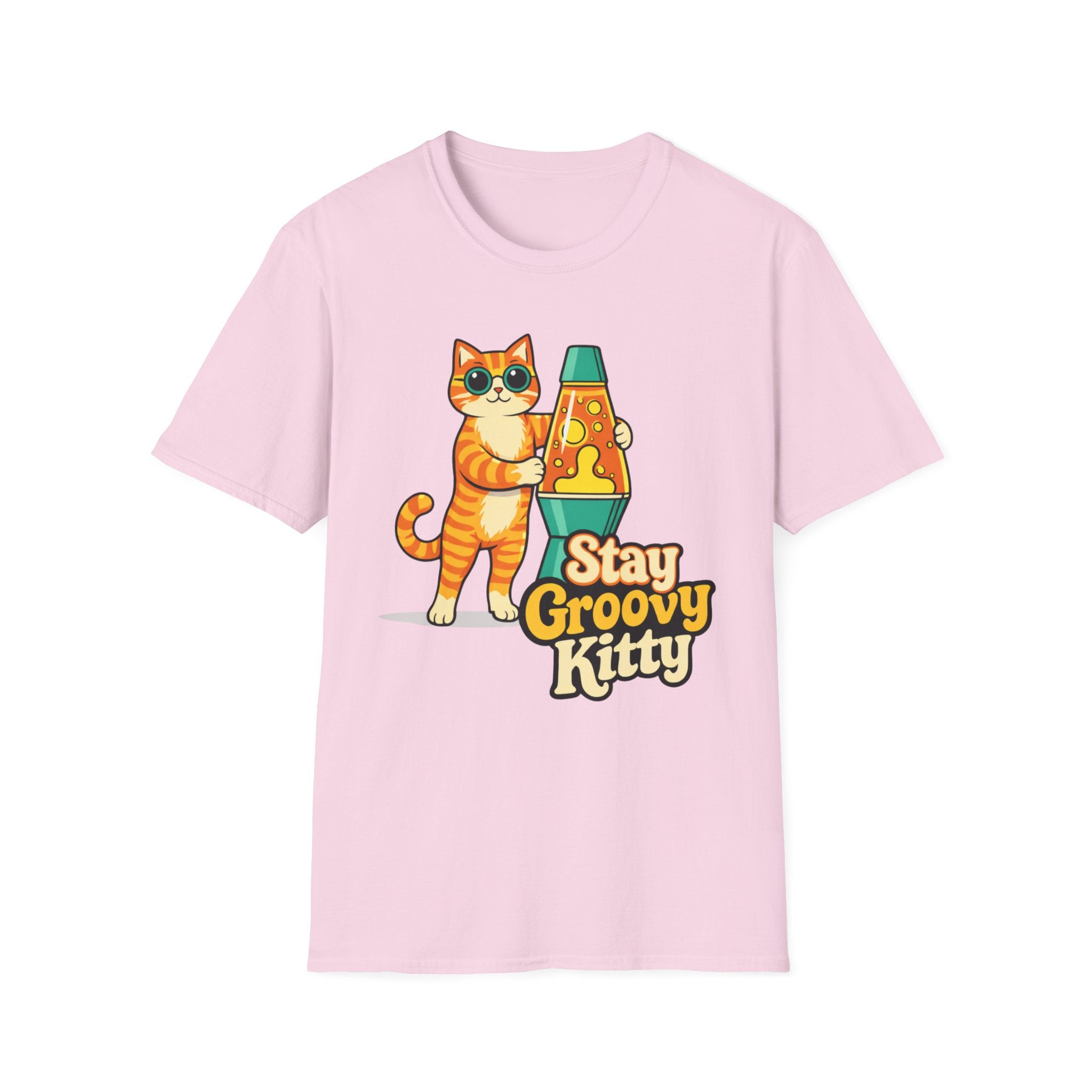 Stay Groovy Kitty Graphic Tee