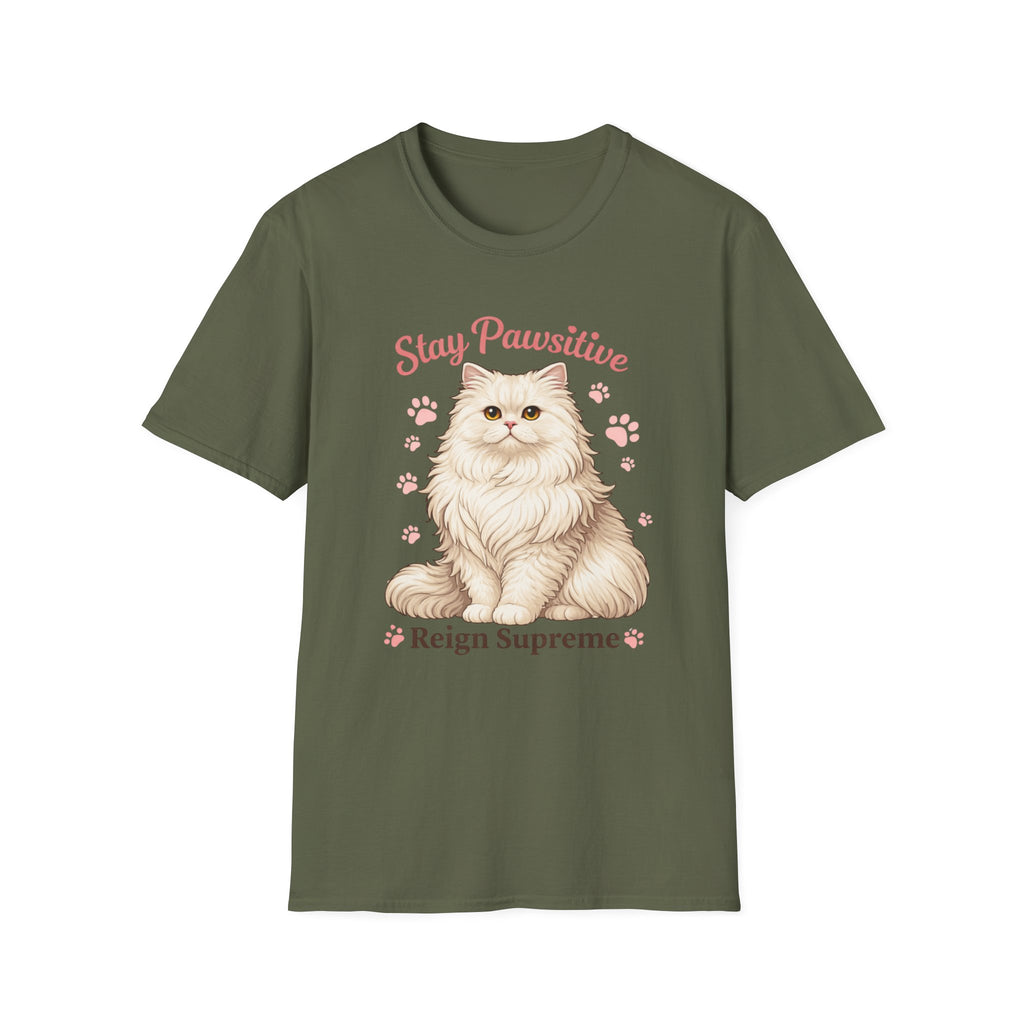 Stay Pawsitive Reign Supreme Graphic Tee