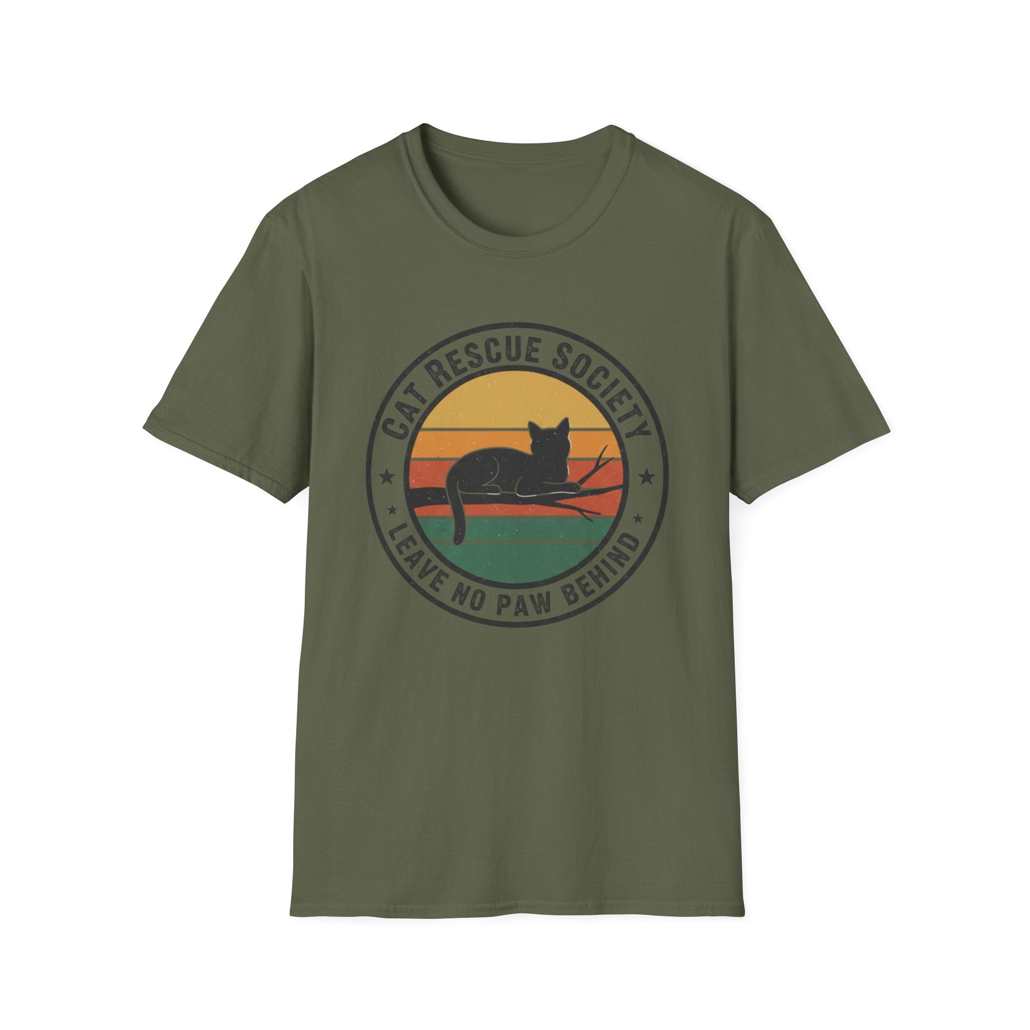 Cat Rescue Society Graphic Tee