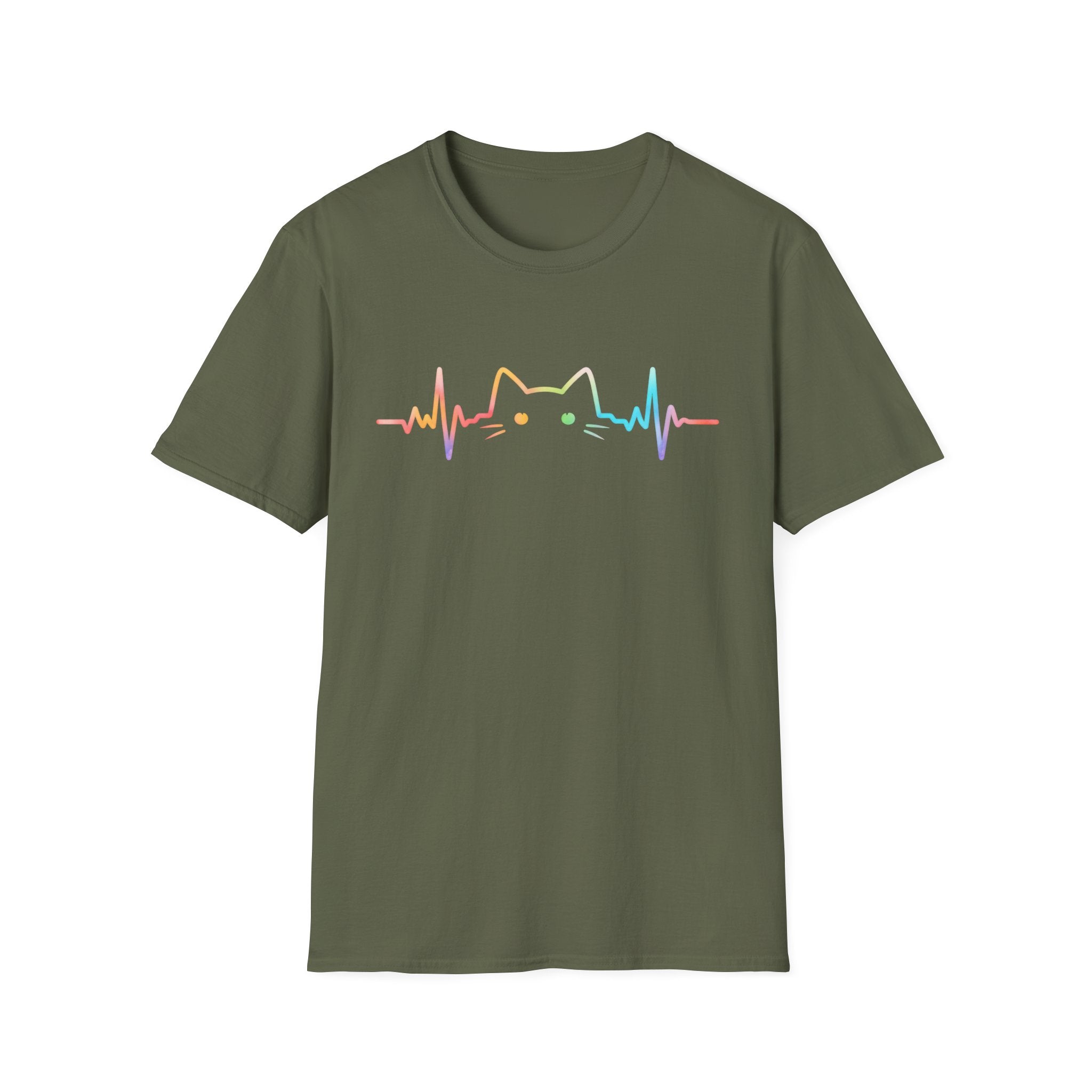 EKG Kitty Graphic Tee