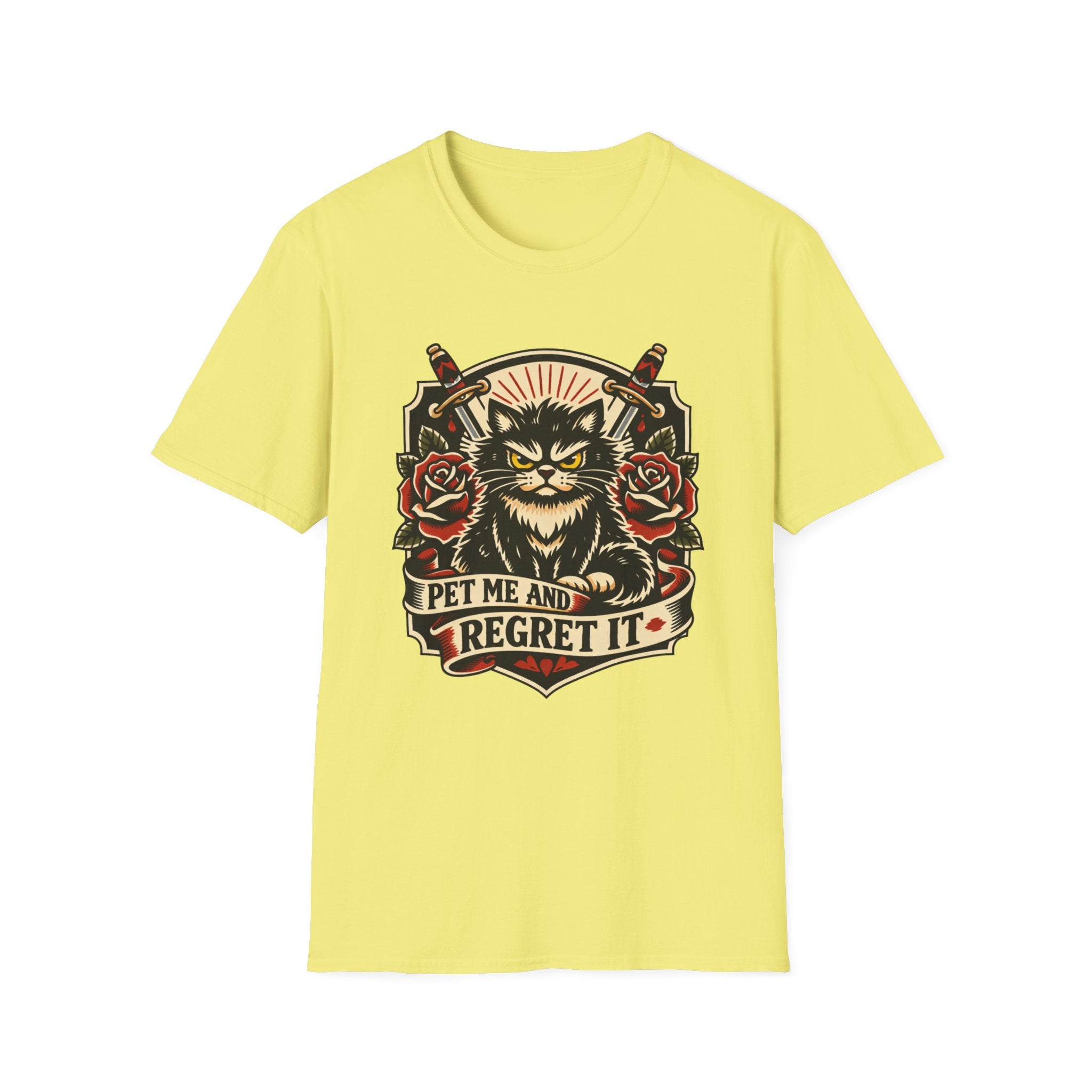 Pet Me And Regret It Graphic Tee