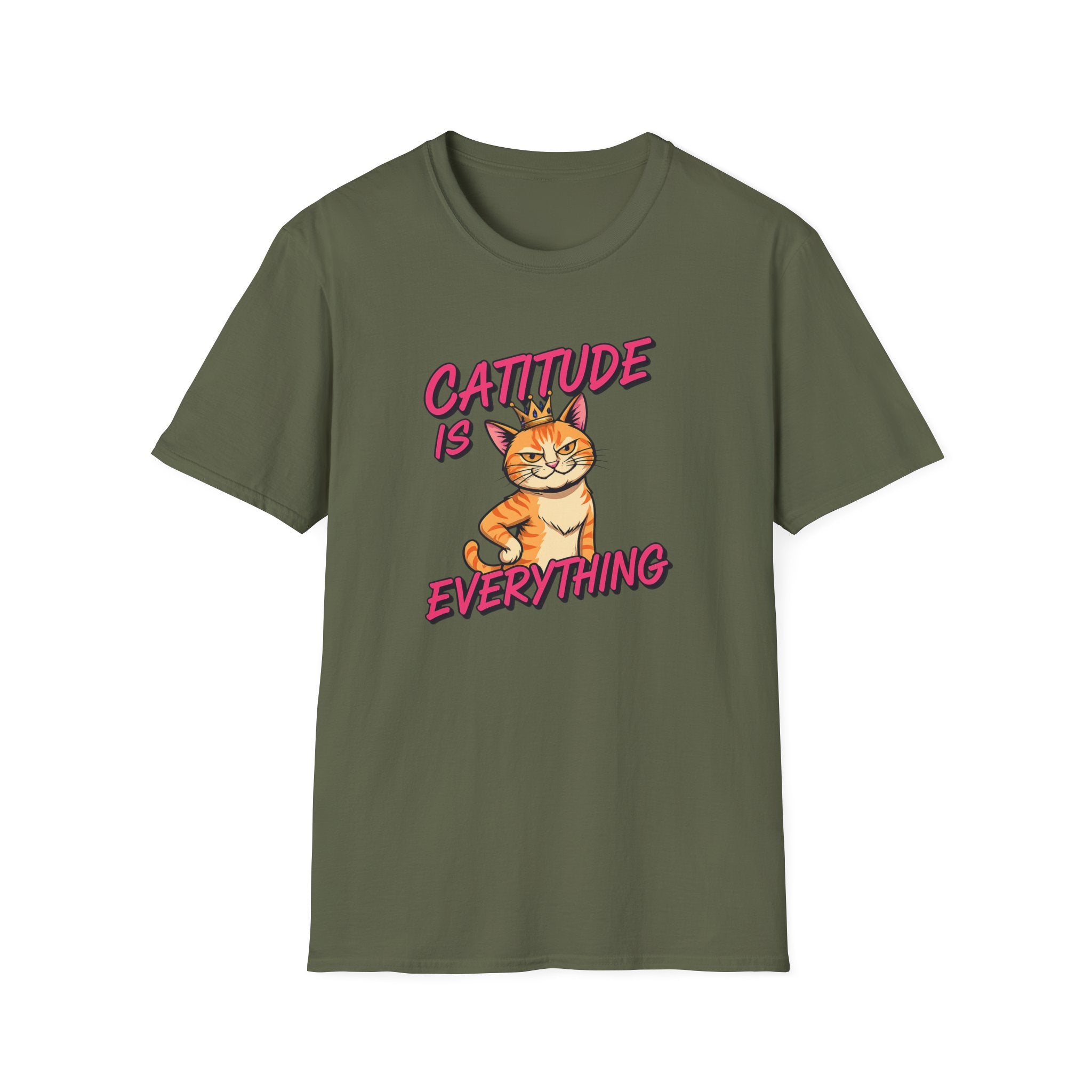 Catitude is Everything Graphic Tee