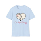 Cat Mom Energy Graphic Tee