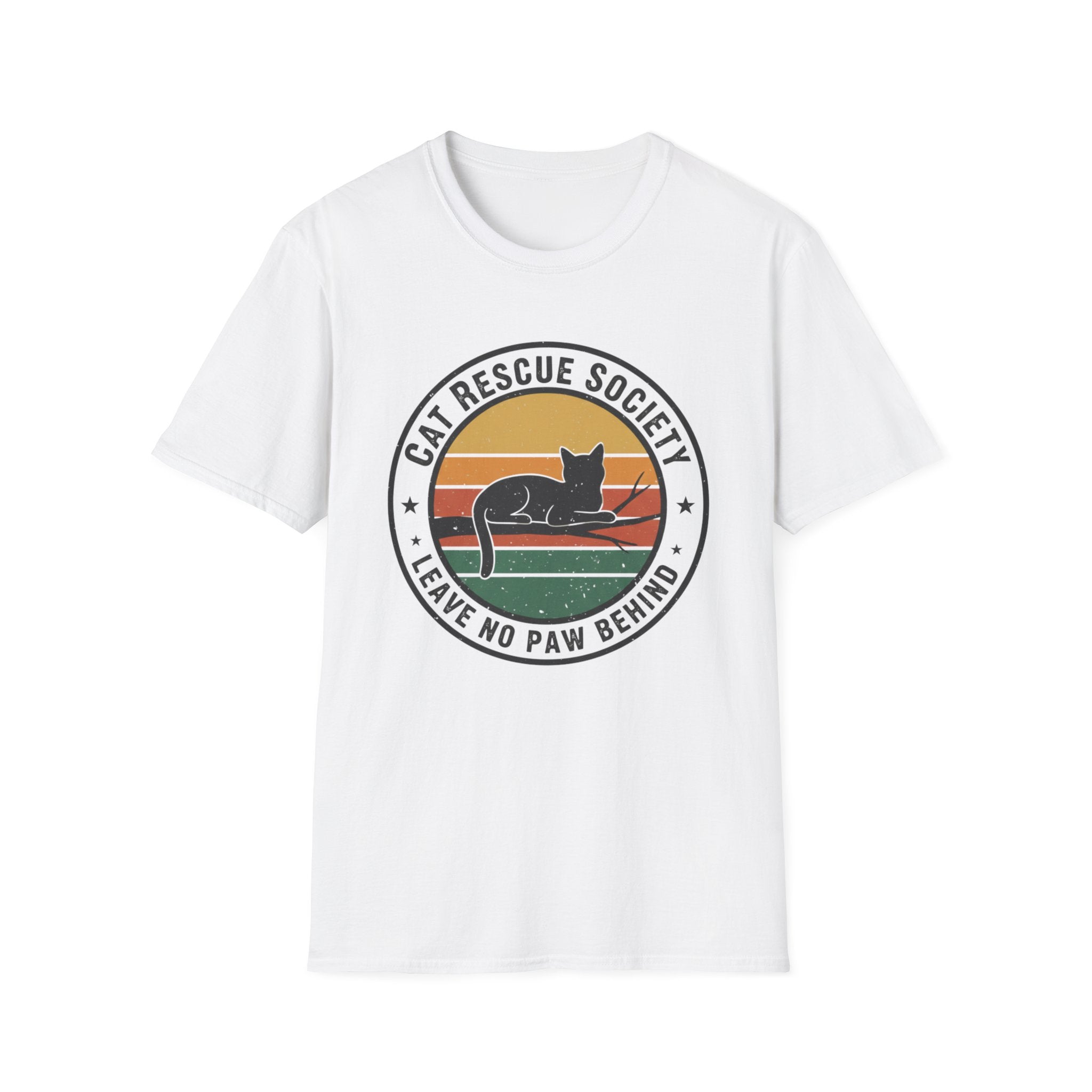 Cat Rescue Society Graphic Tee