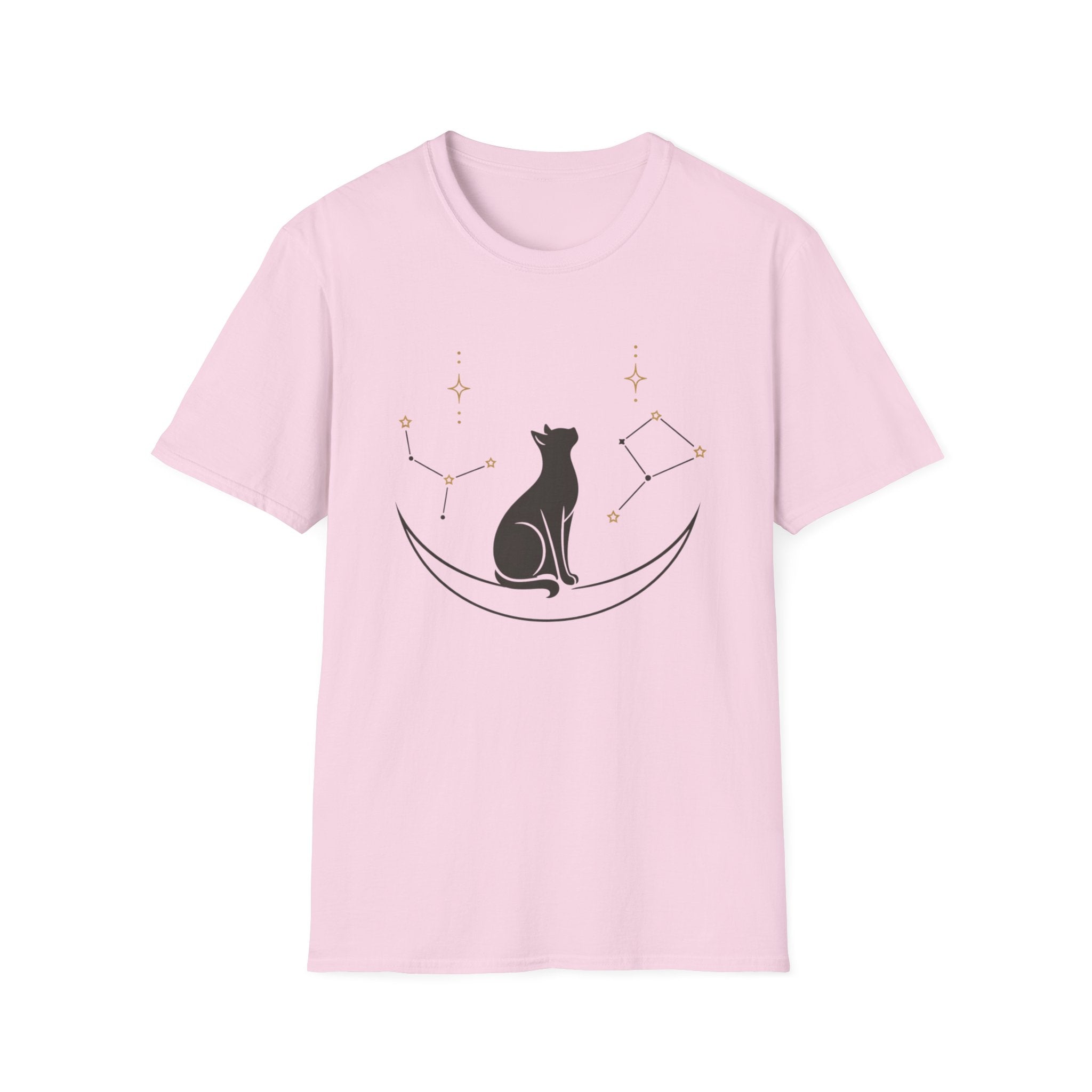 Cat Moon Sitting Graphic Tee