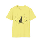 Cat Moon Sitting Graphic Tee