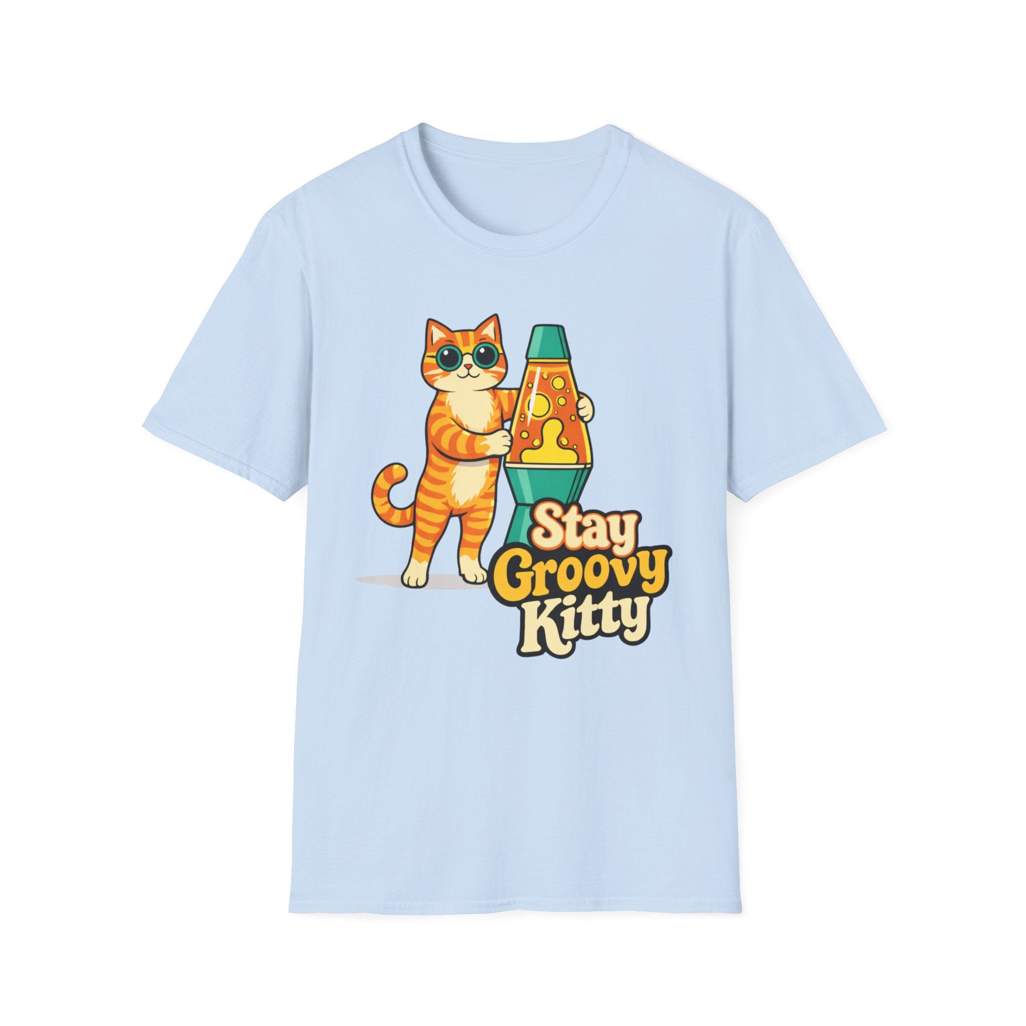 Stay Groovy Kitty Graphic Tee