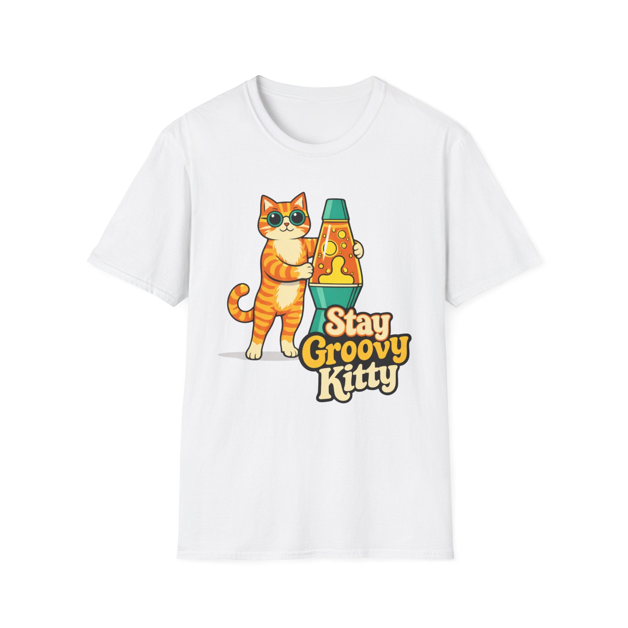Stay Groovy Kitty Graphic Tee