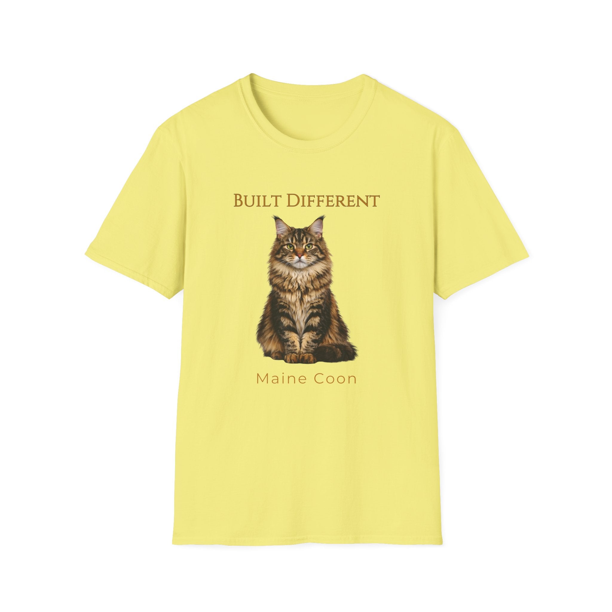 Built Different Maine Coon Graphic Tee