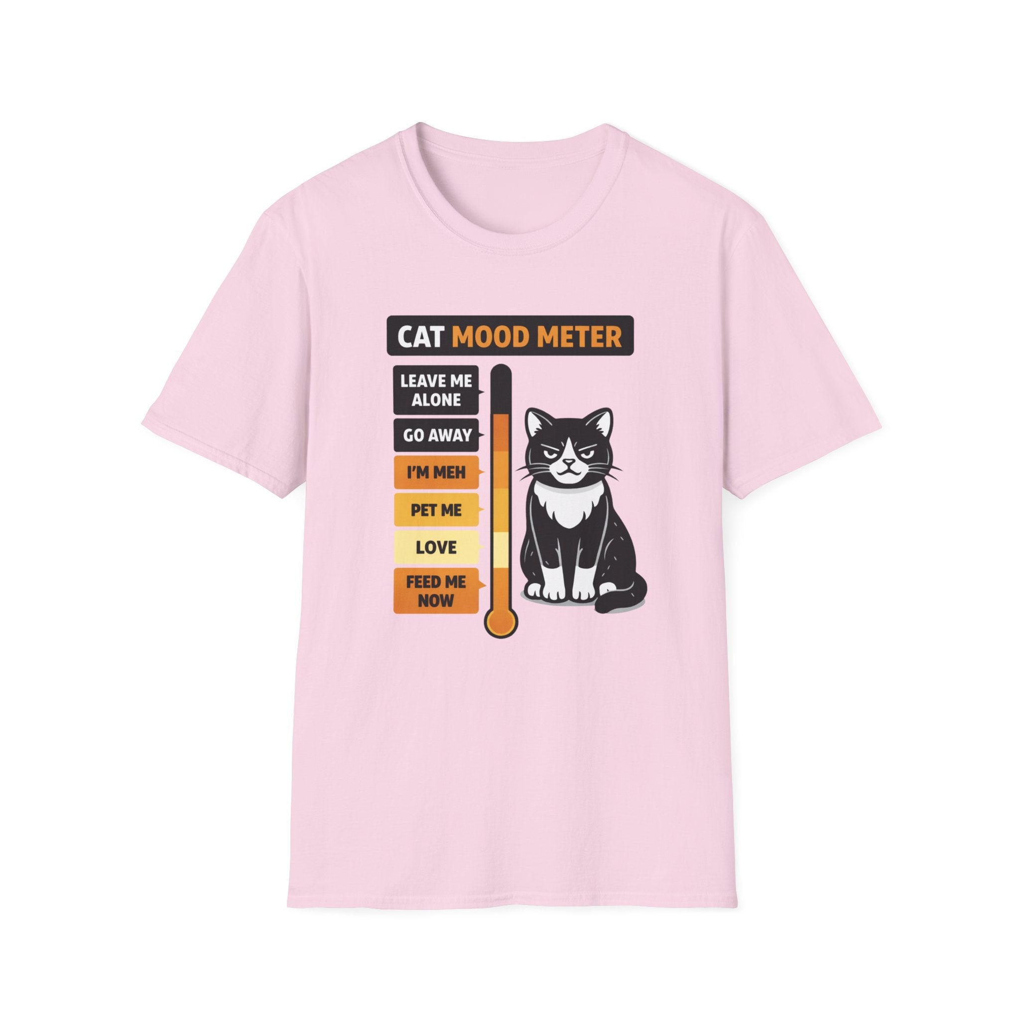 Cat Mood Meter Graphic Tee