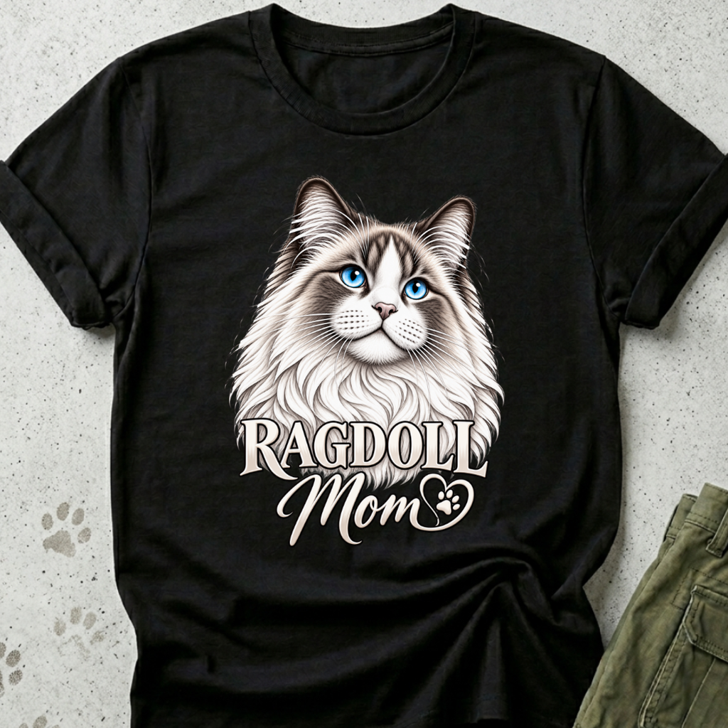 Ragdoll Mom Graphic Tee