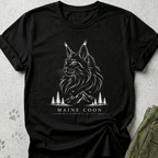 Maine Coon Wilderness Giant Graphic Tee