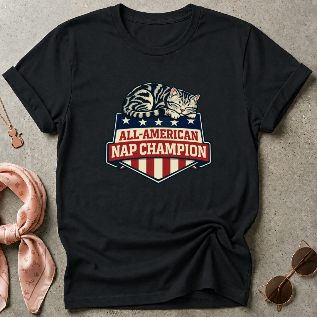 All-American Nap Champion Graphic Tee