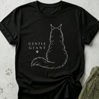 Maine Coon Gentle Giant Back Graphic Tee