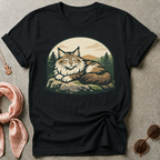 Maine Coon Badge Graphic Tee