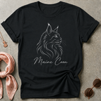 Maine Coon Minimalist Graphic Tee