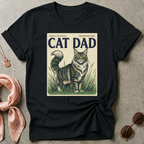 Cat Dad Maine Coon Graphic Tee