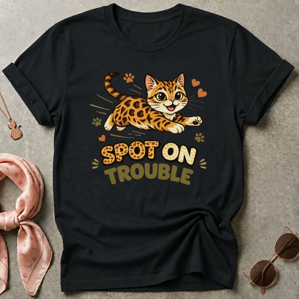 Spot On Trouble Graphic Tee