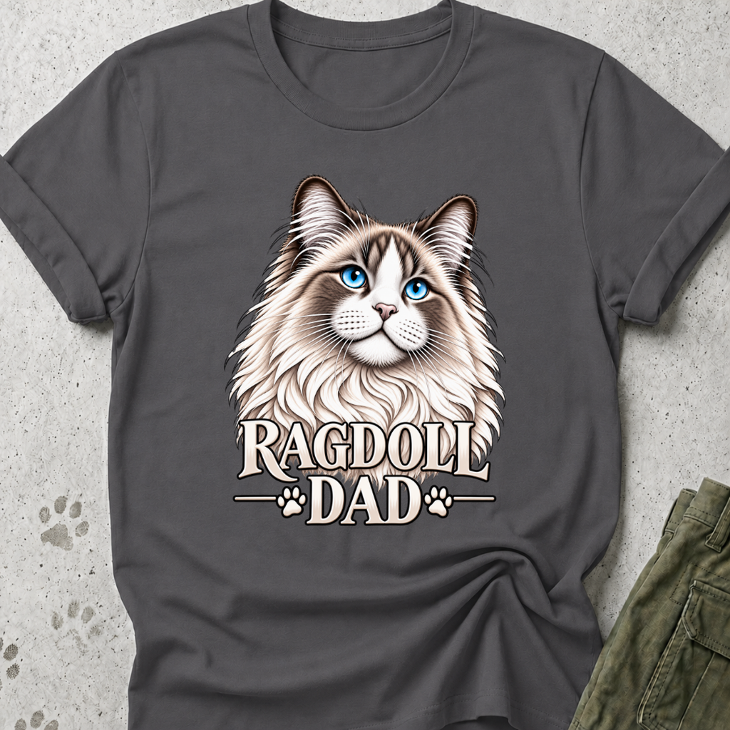 Ragdoll Dad Graphic Tee