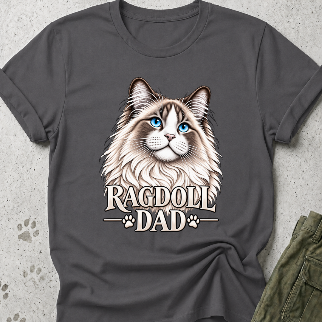 Ragdoll Dad Graphic Tee