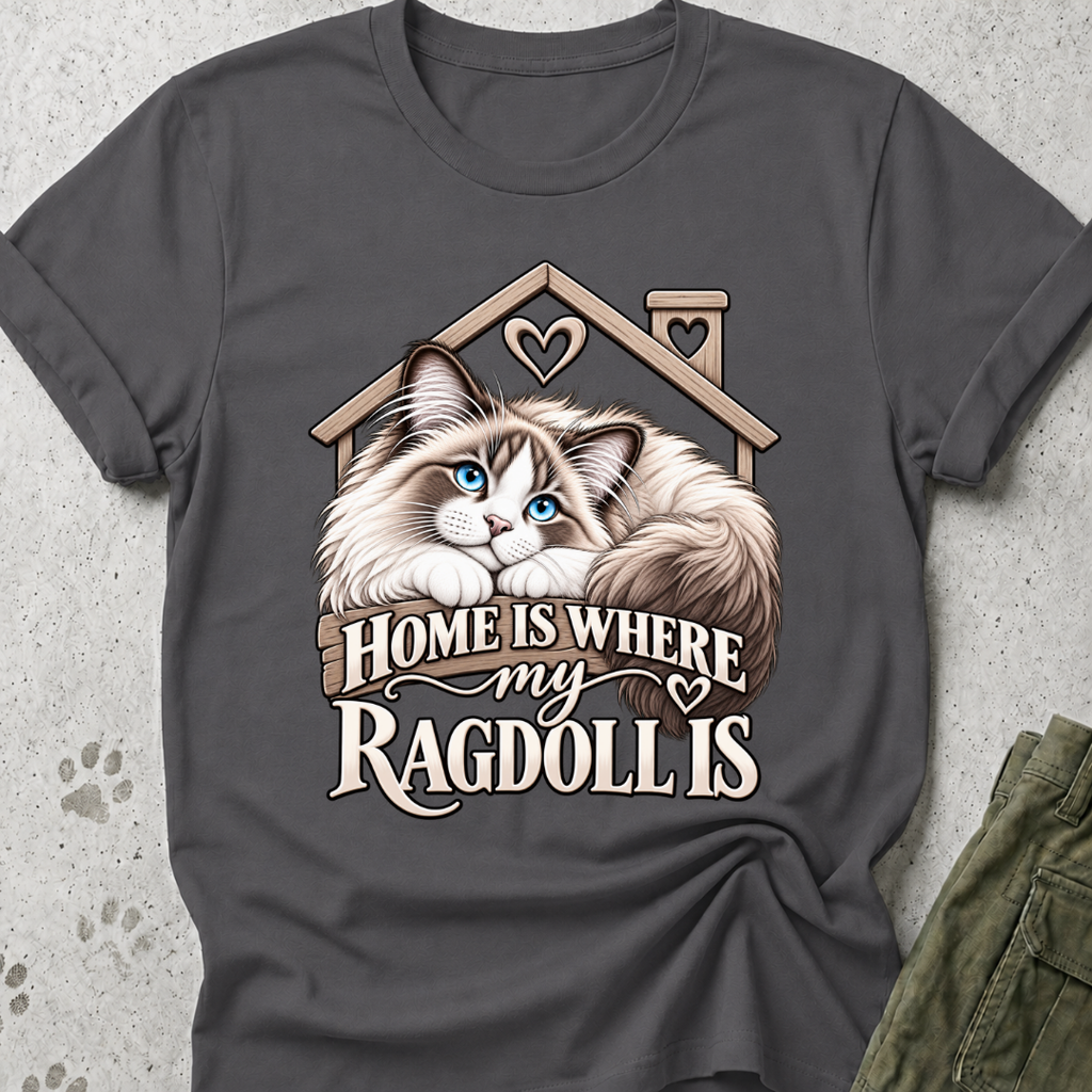 Ragdoll Home Graphic Tee