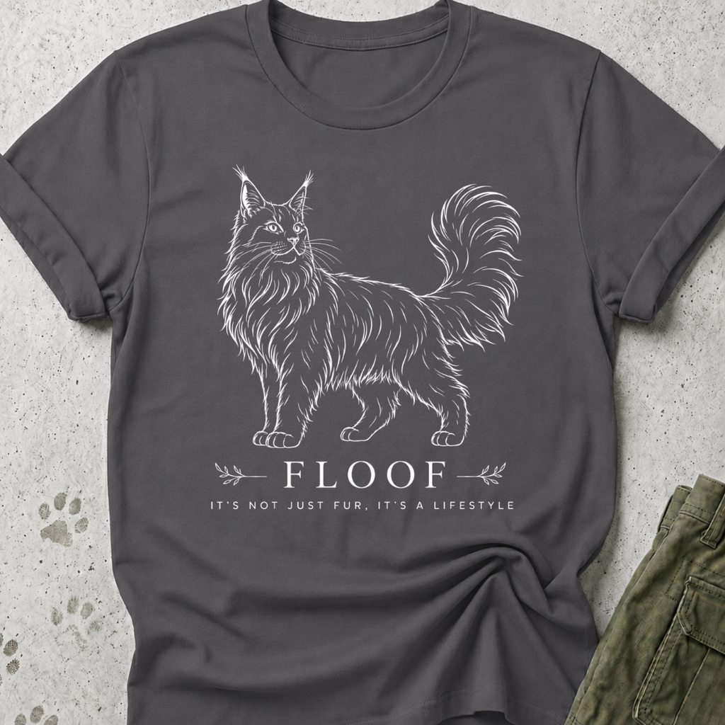 Maine Coon Floof Graphic Tee