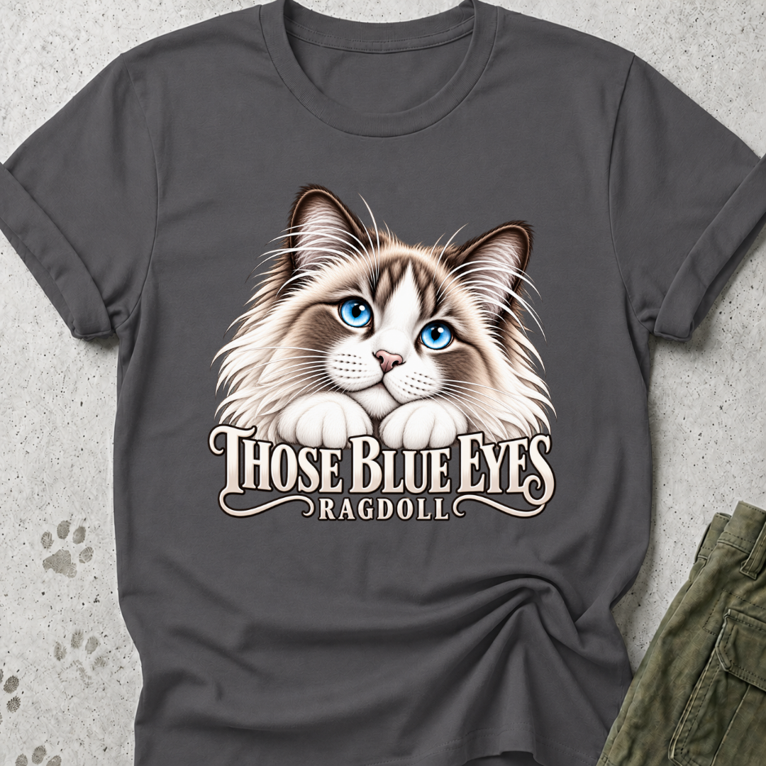 Ragdoll Those Blue Eyes Graphic Tee