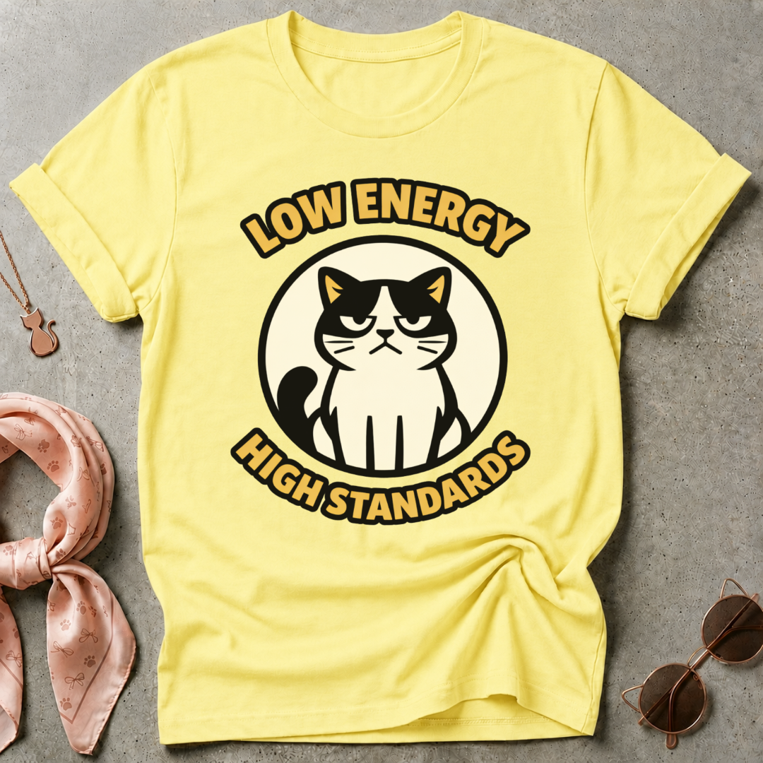 Low Energy High Standards Graphic Tee