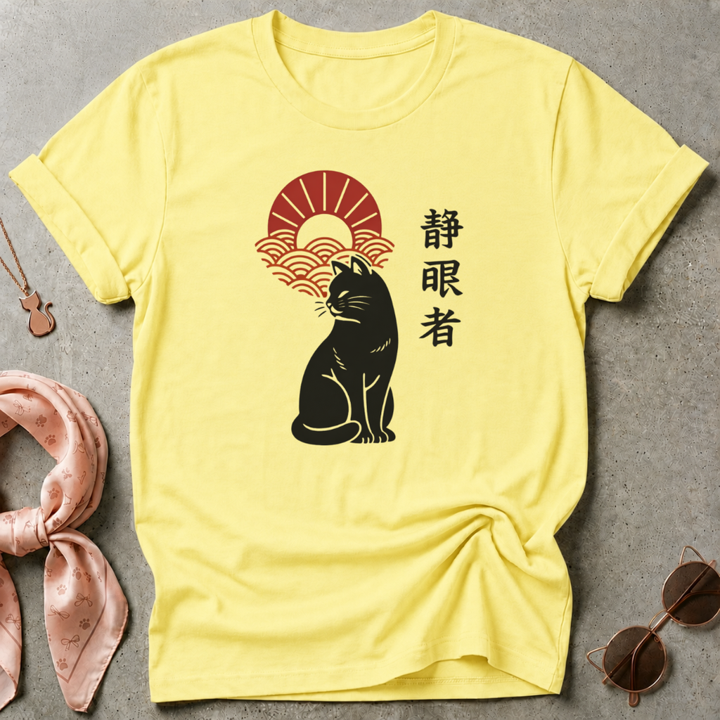 Asian Kitty Graphic Tee