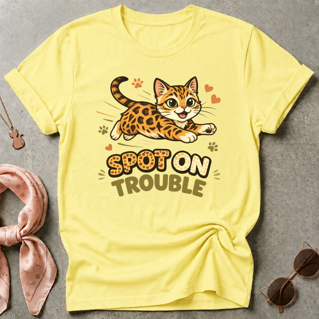 Spot On Trouble Graphic Tee