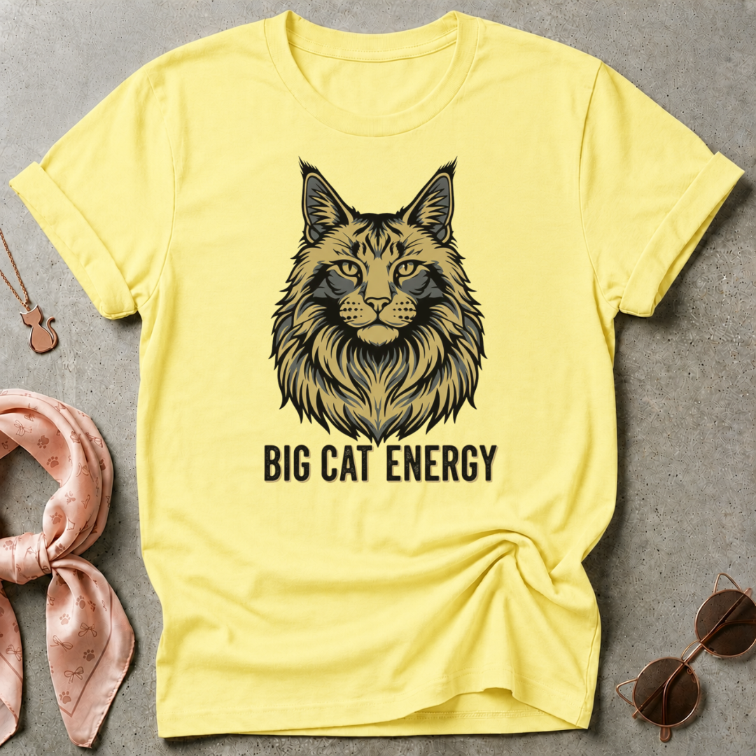 Big Cat Energy Two Graphic Tee