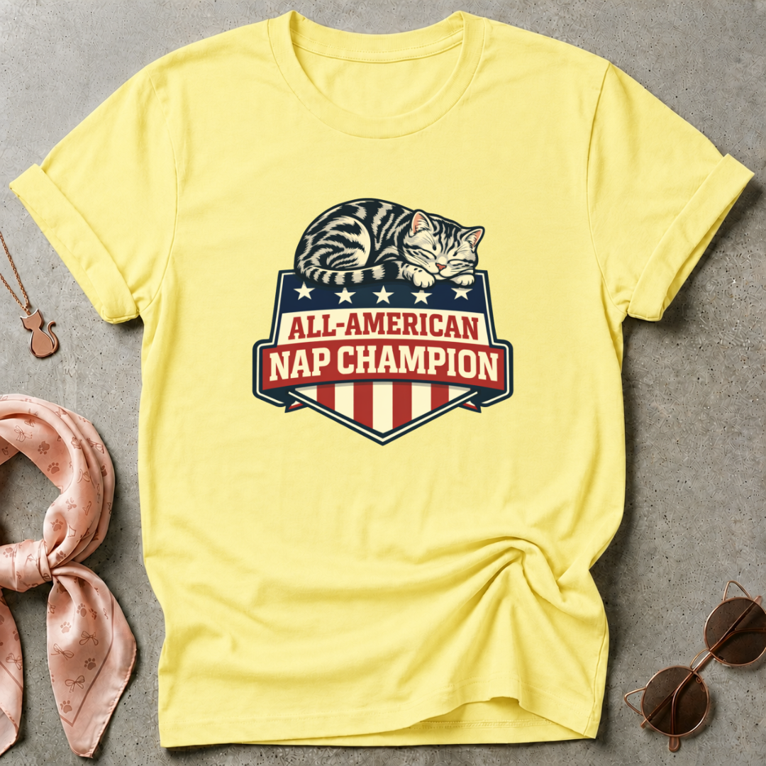 All-American Nap Champion Graphic Tee