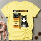 Cat Mood Meter Graphic Tee