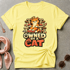 Owned By A Cat Graphic Tee