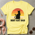 Best Cat Dad Graphic Tee