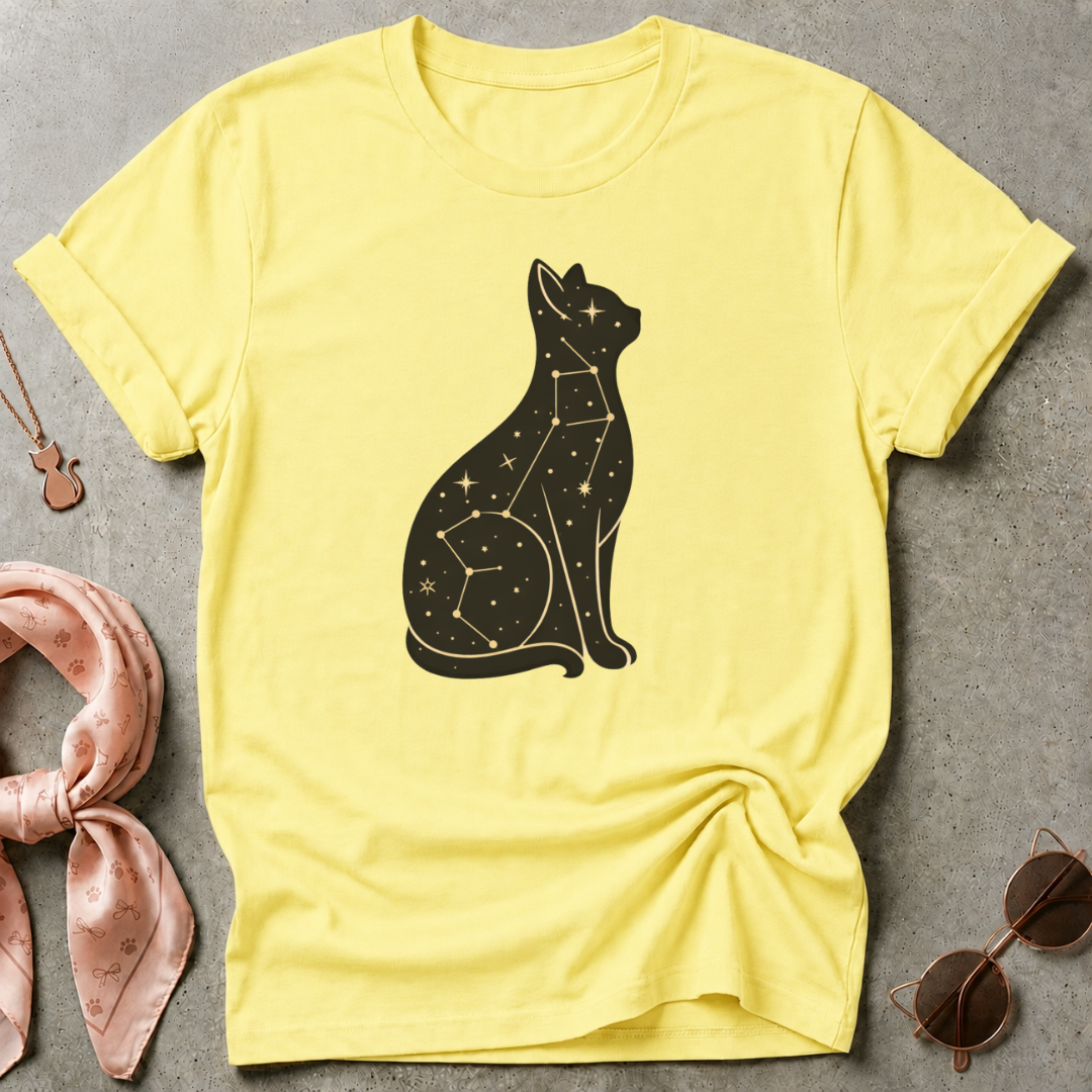 Cat Constellation Graphic Tee