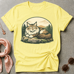 Maine Coon Badge Graphic Tee